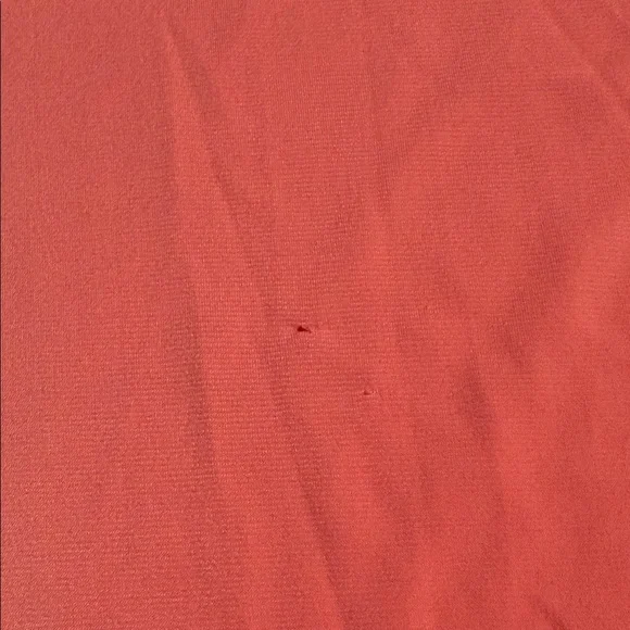 LuLaRoe Vibrant Coral Short Sleeve Top - Picture 3 of 3
